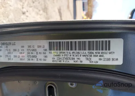 2009 Dodge Ram 1500 Laramie из США, поврежденный, VIN 1D3HV13TX9S761904